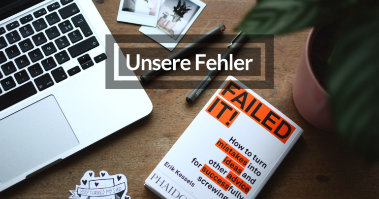 Unsere Story Teil 3: Unsere Fehler – Was wir in zwei Jahren slidepress gelernt haben.